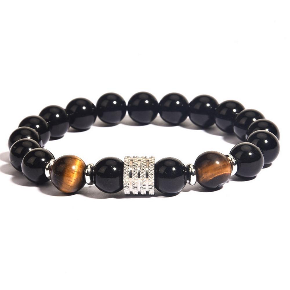 Retro Transfer Bead Bracelet Men's Niche Design High-end Hip-hop Bracelet Boys Bracelet Bracelet