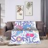 S-Sonics the Hedgehog Shadow Generations Blankets Fleece Summer  Portable Soft Throw Blankets for Bedding Travel Rug Piece