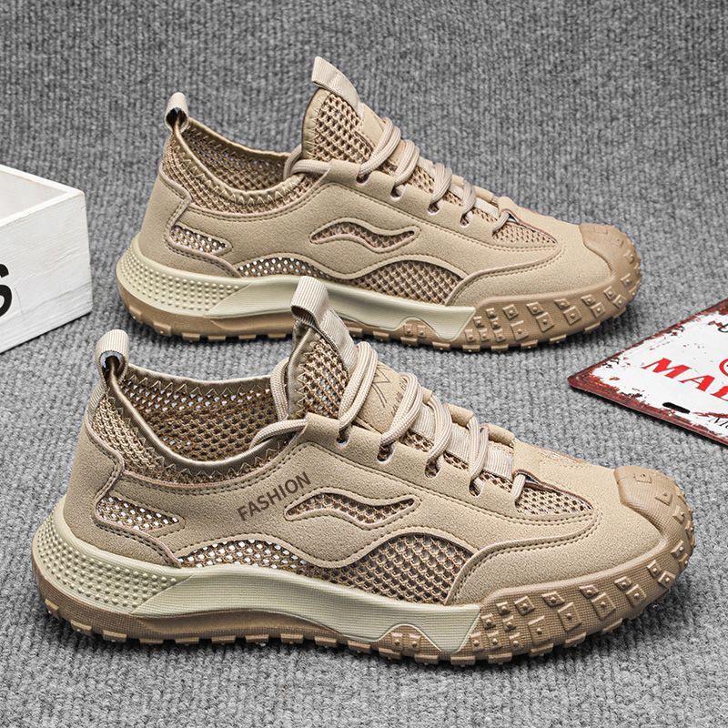Fashion 2025 Summer Breathable Sports Anti Slip Wear-resistant Casual Outdoor Work Board Shoes
