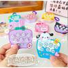 Mini Handheld Whack A Mole Game Keychain Kids Educational Stress Relief Toy
