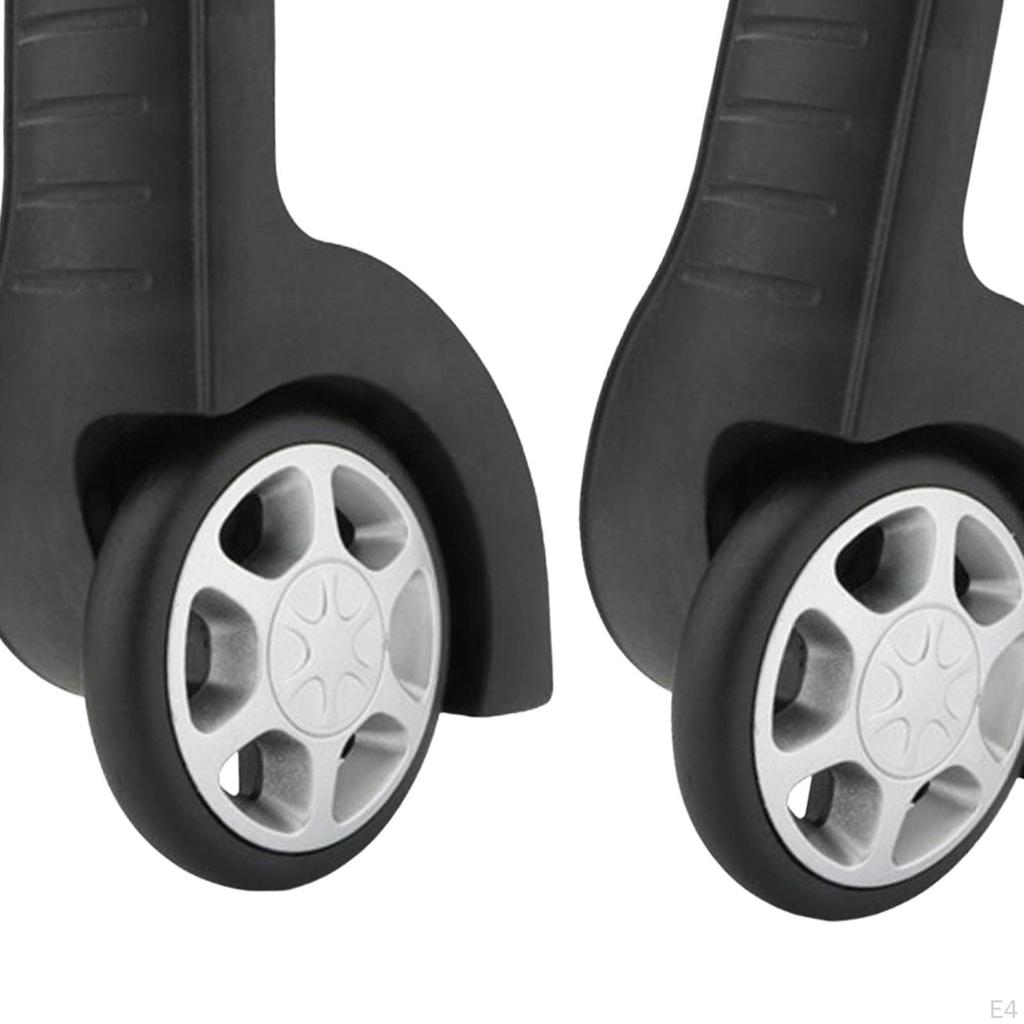 2Pcs Swivel Caster Wheels Suitcase Accessories Spare Trolley Case Luggage Wheel Directional
