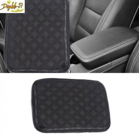 Car Auto Leather Armrest Cushion Pads Center Console Box Trim Cover Accessories