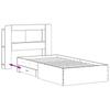 Bed Frame with Storage and Headboard Artisan Oak 80 x 200 cm