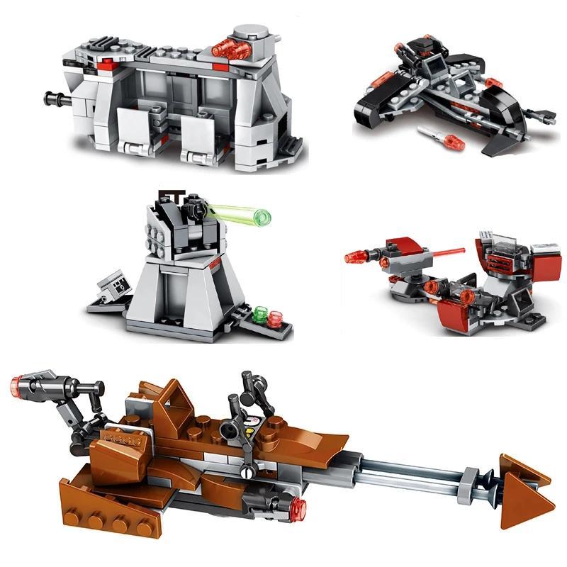 MOC Fighter Building Blocks Kit Bricks Classic Creative Assembling Educational Kids Toys Boys Compatible Legostarwar Gift