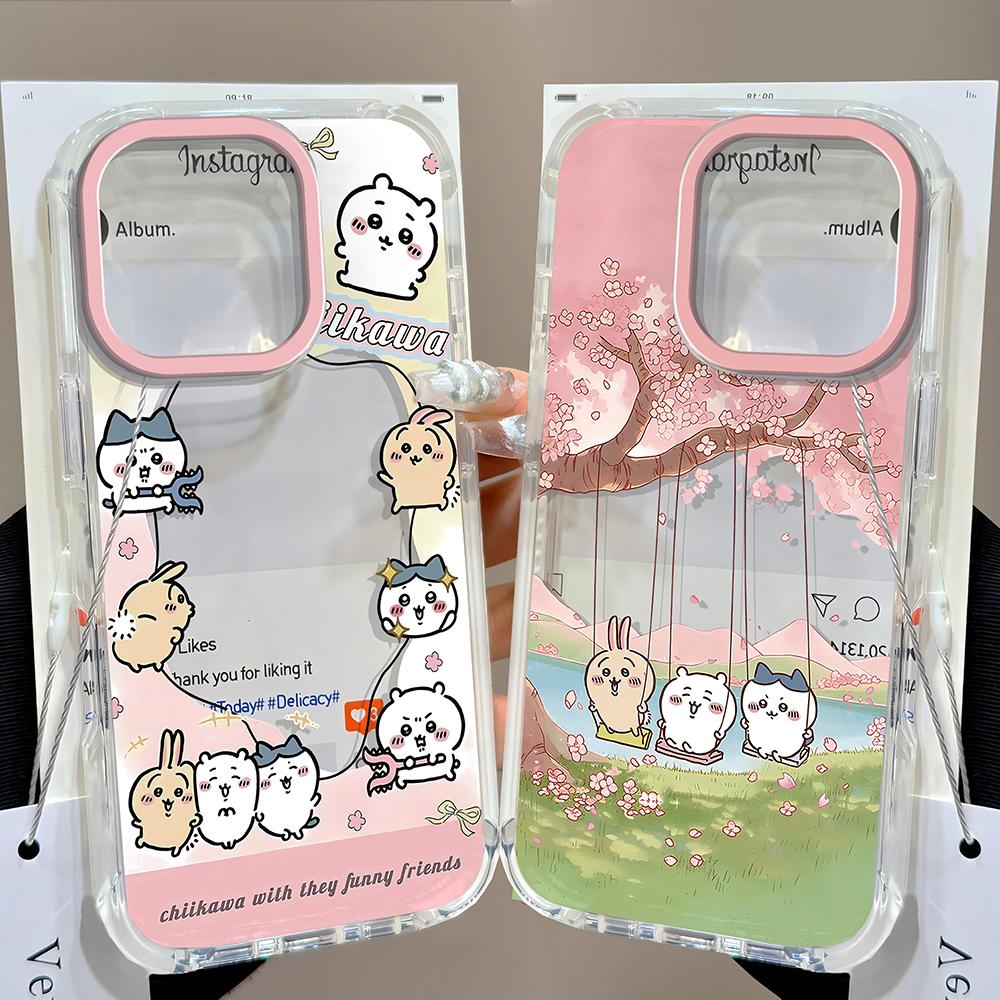 HOT Cute Cartoon C-Chiikawas Phone Case For Samsung Galaxy A37 A57 A16 A07 A17 A36 A26 A56 A55 A35 A25 A15 A05s A13 4G 5G