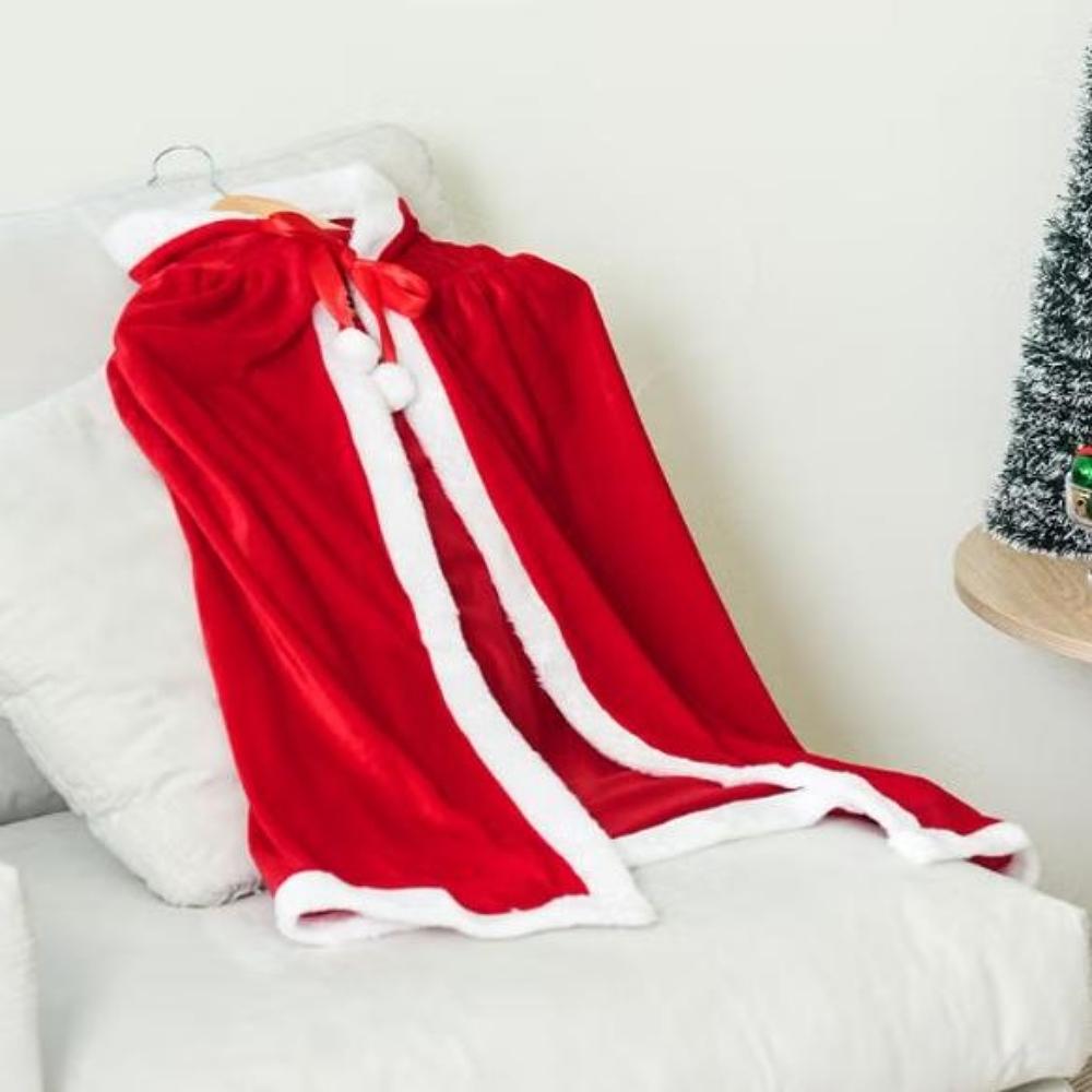 Christmas At Home Cloak with Cute Hat