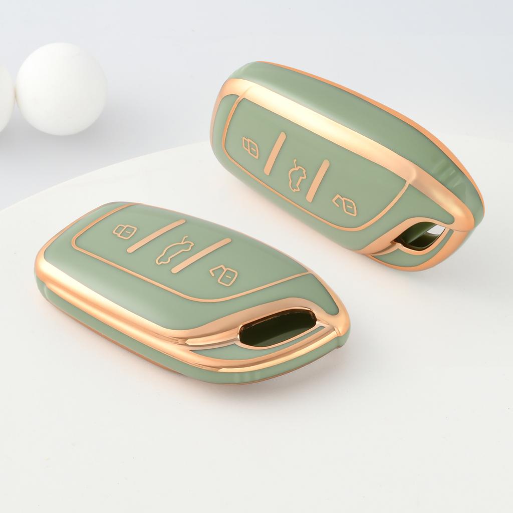 Car Key Cover For MG Ev mg4 HS GT ZS ZX MG5 MG6 Car accessories Fob Key Case for Morris Garages Roewe RX3 RX5 RX8 i6 i5 3 button