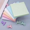 Lined Pop Up Sticky Notes 3x3 inch Refills, 100 Sheets/pad, 6 Pads/Pack Easy to Post Sticky Notes with Lines, Accordion,z fold