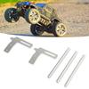 RC Front Bumper Aluminum Alloy Model Car Front Bumper Replacement for 1Celsius10 RC Car