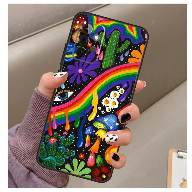 Indie Hippie Pouzdro Na Samsung Galaxy A34 A54 A14 A06 A16 A26 A36 A56 A12 A32 A52 A13 A33 A53 A15 A35 A55
