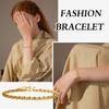 Stainless Steel Sparkling Chain Bracelet Women, Adjustable Fashion Jewelry Wedding Party