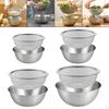 Stainless Steel Strainer Set with Mixing Bowl