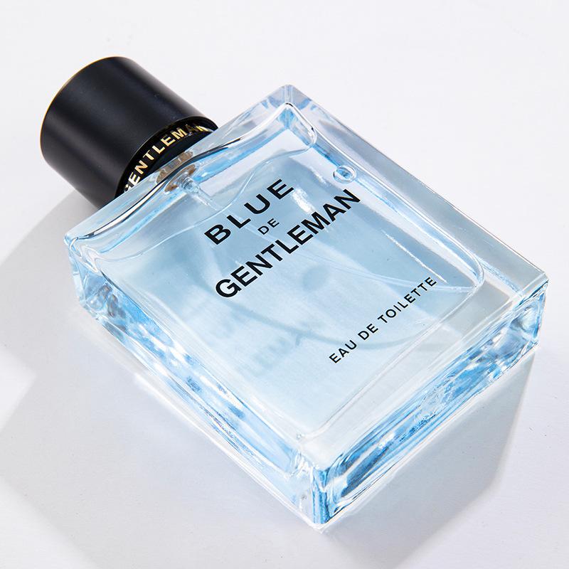 Source Men's Perfume 100ml Wood Fragrance European and American Fragrance Gentleman's Lasting Blue Men's Flavor