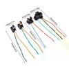 2Pcs/lot Headlight Lamp Bulb Socket Wiring Harness Connector Plug Adapter Line For H1 H7 H4 Bulb Car Head Light Connection Plugs