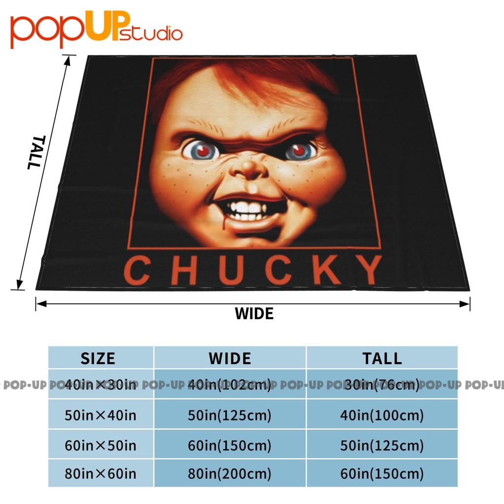 Chucky Child’S Play Ultra-Soft Blanket Quilt Winter Sofa Cover Bed Covers