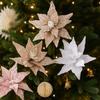 30cm Pearl Christmas Flower Beautiful Christmas Tree Decoration  Christmas Holiday