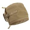 Camping Helmet Bag Canvas Scratch Prevention Adjustable Helmet Storage Bag For Hard Hats Helmet Khaki