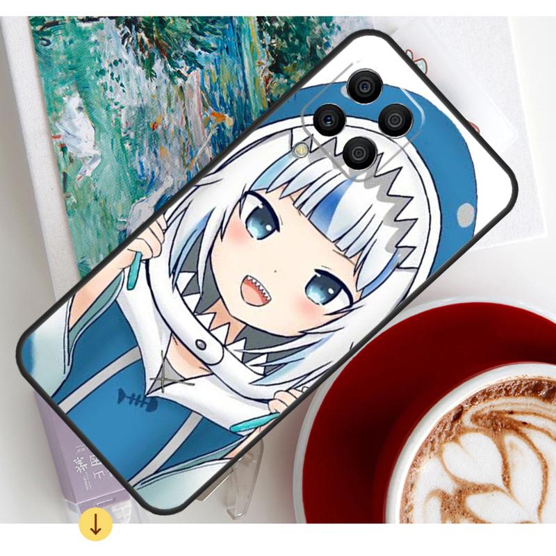 Gawr Gura Hololive Anime Case For Samsung Galaxy M15 M21 M31 M55 M56 M36 M16 M06 M13 M33 M53 M12 M32 M52 M14 M34 M54