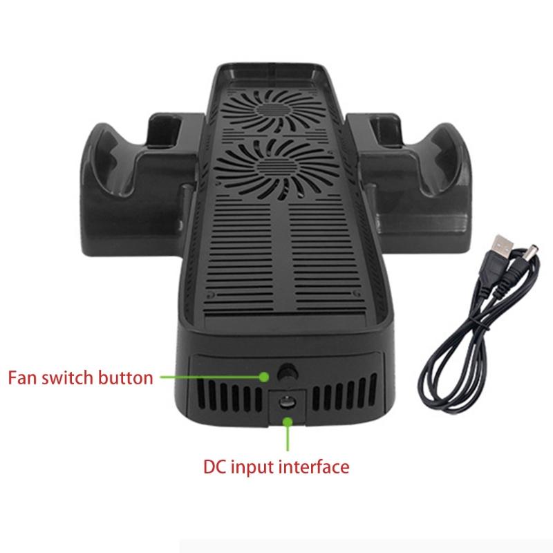 Silent Cooling Fan Portable External Super USB Cooler Fan Gaming Accessories for 360 Game Console 3 in 1 Cooler System
