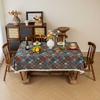New Jacquard Table Cloth Dustproof And Wrinkle Resistant Rectangular Dining Tablecloth Floral Pattern Home Decoration Tablecloth