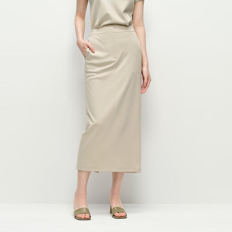 OVVOVV Spring/Summer Simple Cotton Midi Skirt S
