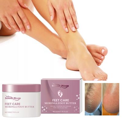 Premium Foot Care Cream with Intense Hydration and Healing Properties Moringa Moisturizing Foot Cream