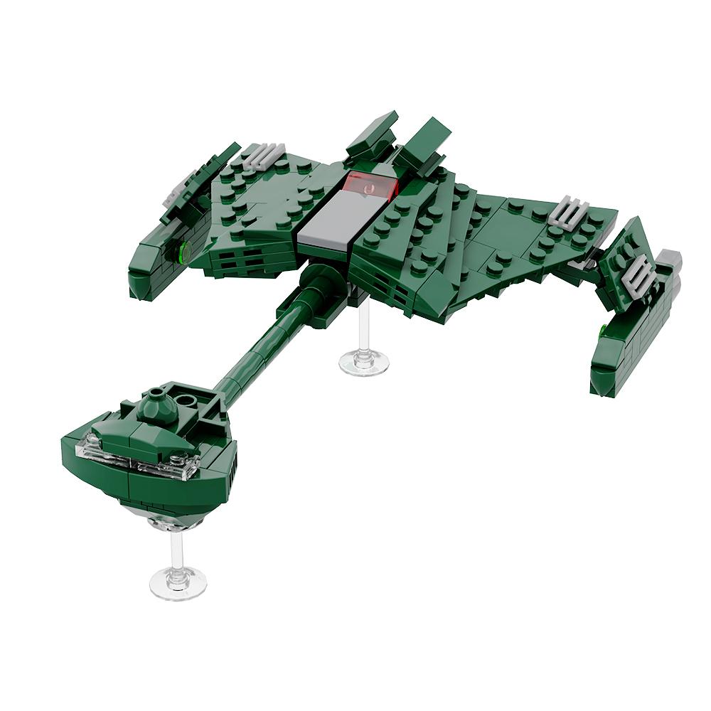 

Gobricks MOC Klingons D7 Battles Cruisered Model Building Block Educational Toys Set Spacecraft Brick For Kid Birthday Gift