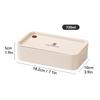 WORTHBUY Portable Divided Plastic Bento Lunch Box With Lid Microwave Heatable Stackable Sealed Lunch Contianer For Students Kids