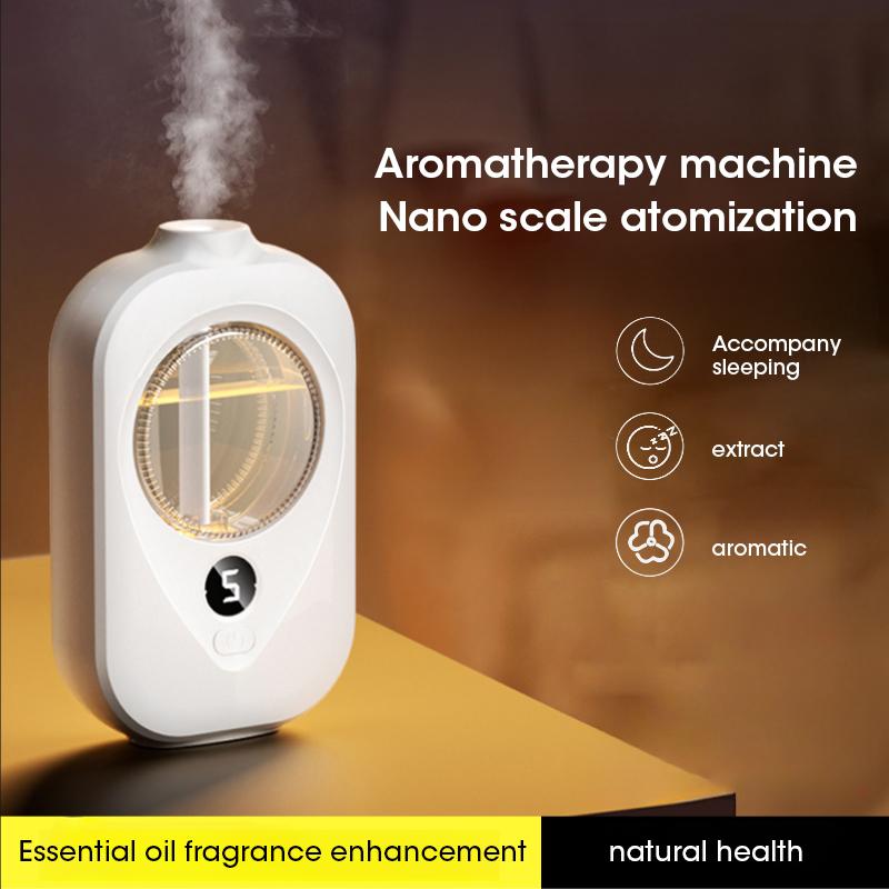 Smart Automatic Essential Oil Diffuser Wall Mounted Aromatherapy Humidifier with Air Deodorizer for Bathroom