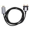 HD Multimedia Interface To VGA Cable 6.56FT Male To Male Unidirectional Cord for Computer Desktop Laptop PC Monitor