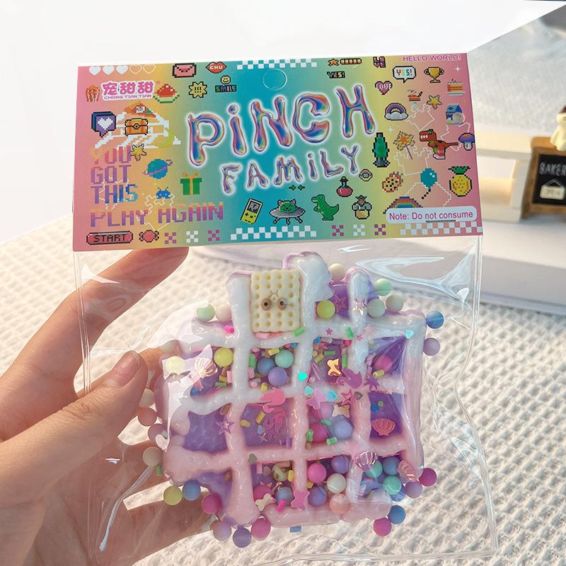 New Arrival Donut Plush Cat Claw Squishy Soft Texture Cute Appearance Blind Bag Stress Relief Cute Gift