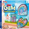 4PCS Window Art Suncatcher Kits Fun Gem Painting Diamond Crafts Boys Girls Birthdays Christmas Gifts JOYFY and for Play Entertaining Safe Kid Friendly