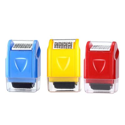 Confidential Roller Stamps Personal Information Blocker Anti-Theft Smear Supplies Theft Guard Ink Security Rollers