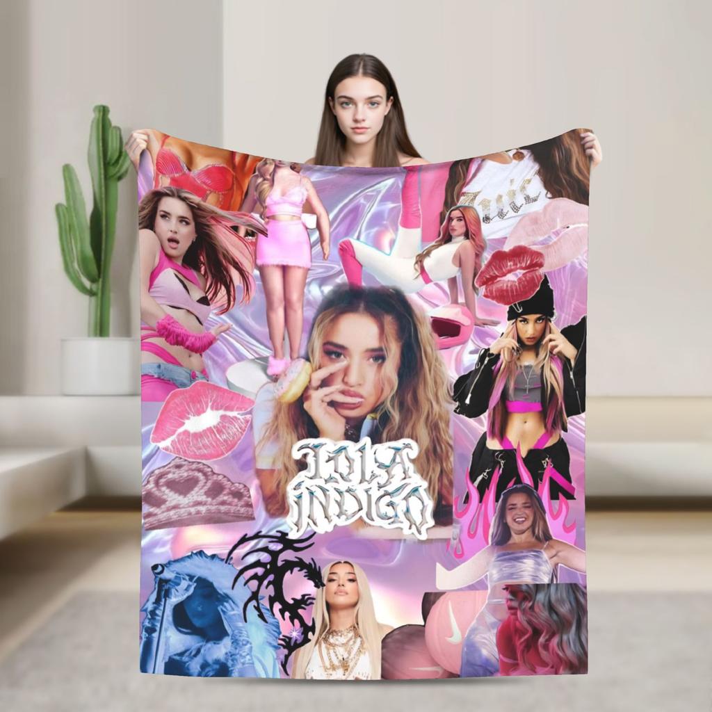 L-Lolas I-Indigos Spanischer Sänger Weiche Warme Decke Dekorative Plüsch Bettwäsche Überwürfe Sofa Stuhl Flanell Tagesdecke Schlafsofa Abdeckung
