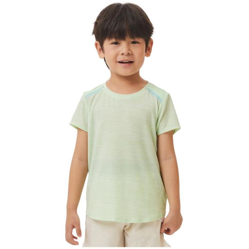 

Футболка DECATHLONT — это модный повседневный топ с коротким рукавом для детей. 120 трава зеленый