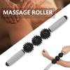 3 Balls Muscle Massage Roller   Stick Body Massage Relaxation Muscle Roller Stick