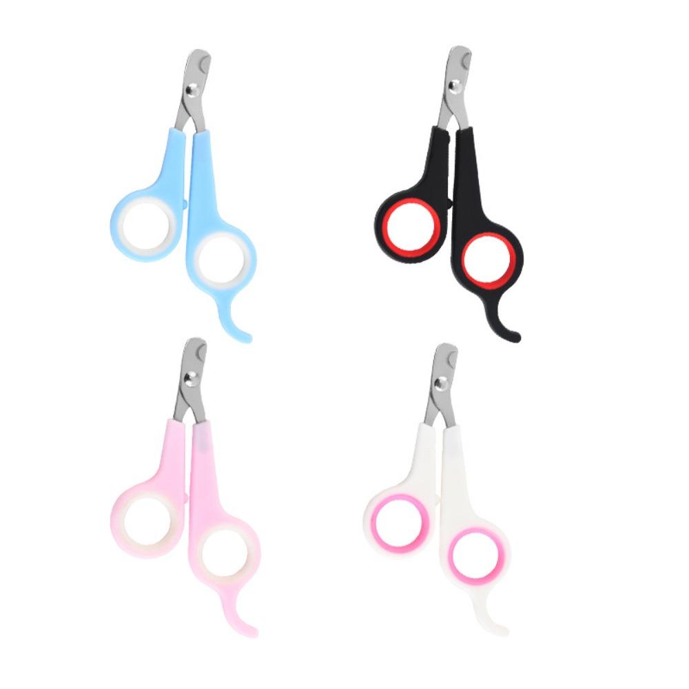 Stainless Steel Pet Nail Clippers Safe Anti‑Split Design Professional Grooming Scissors for Kittens Small Dogs Daily Pet Care Supplies