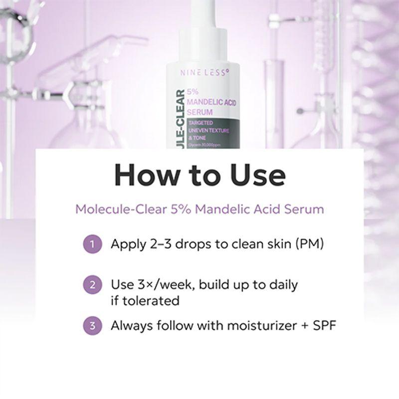 [NINELESS] Molecule-Clear 5% Mandelic Acid Serum 30ml