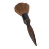 Neck Duster Brush Non Slip Wood   Handle Soft Haircut Brush Barbershop Accessories for Hairstylist
