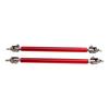 2 Pcs Bumper Lip Diffuser Rod 15cm Stretchable Stainless Steel Splitter Support Tie Pull Bar Red