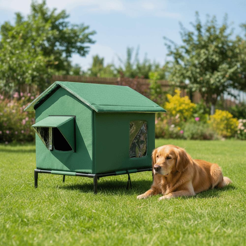 Folding Outdoor Cat Tent Warm Insulated Cat House Dog Sleeping Bed Pet Condos  All Seasons