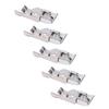 5 Pcs Quilting Presser Foot Stainless Steel Straight Stitch Process Strong Lightweight Sewing Machine Presser Foot