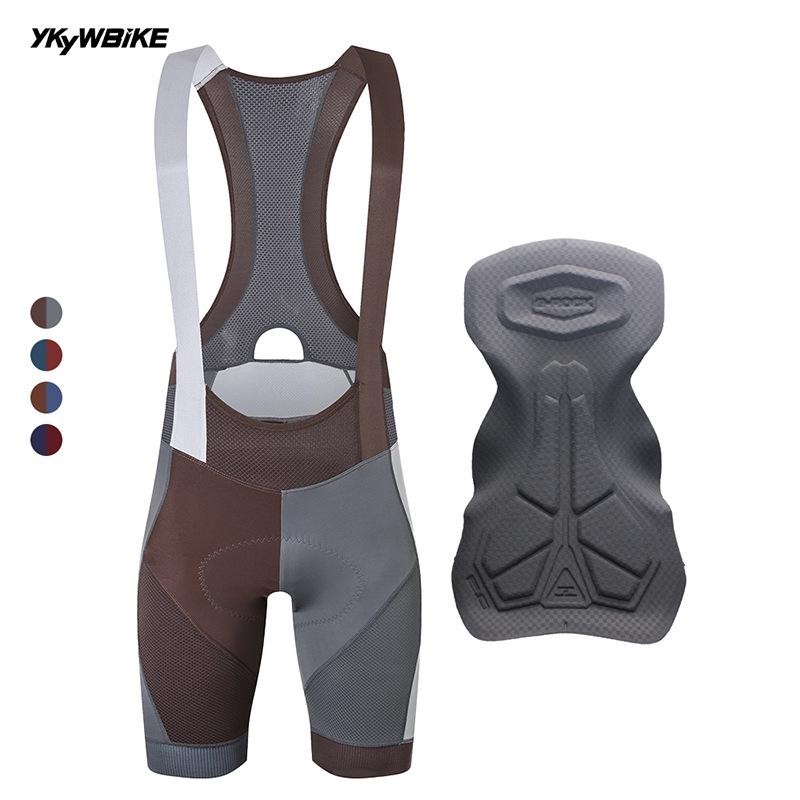 

YKYW Men s Seamless Breathable Cycling Bib Shorts - Summer Fashion Sportswear XL