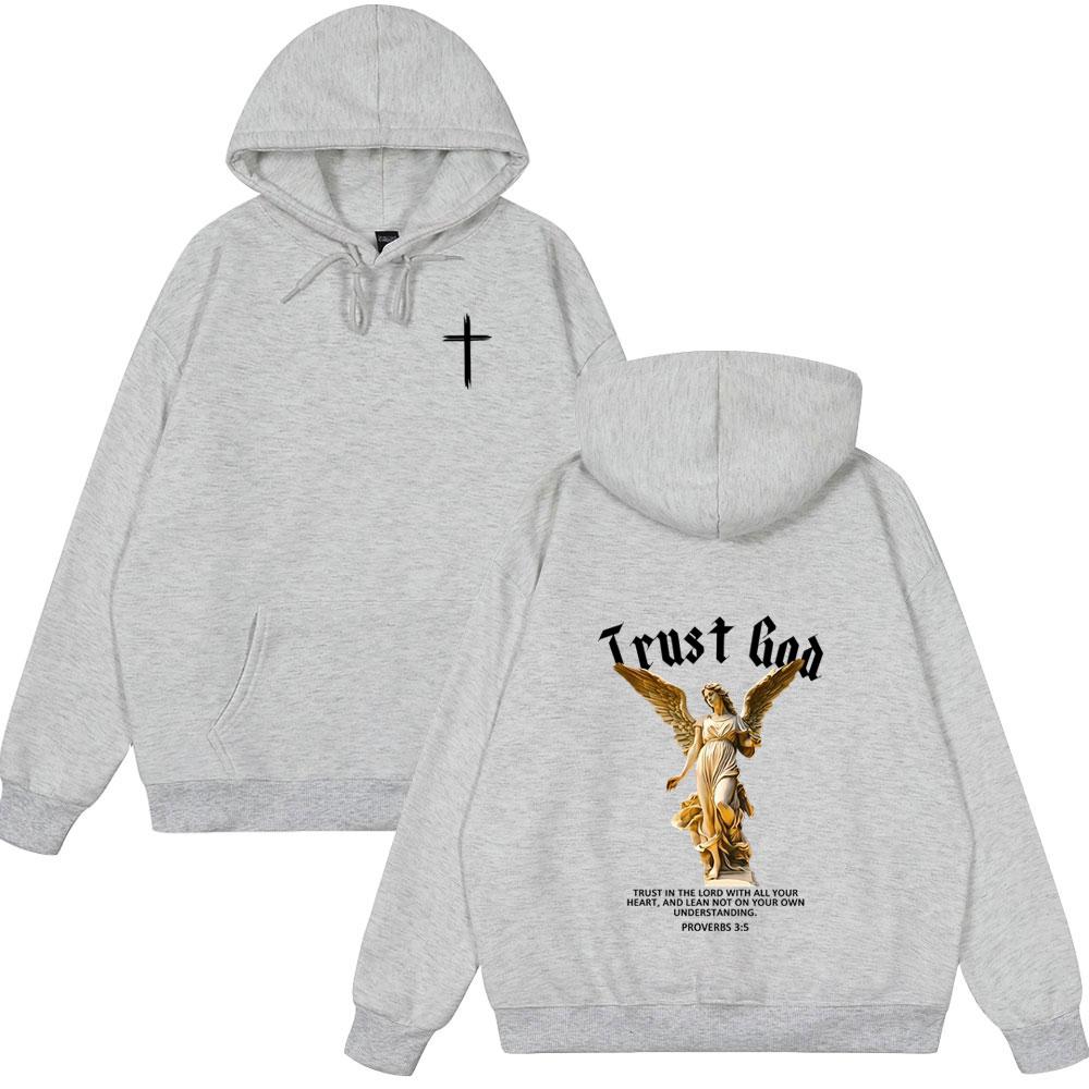 Christian Jesus Bible Verse Vintage Wears Mens Women Clothing Fashion Casual Harajuku Oversized Couple Style Winter Streetwears