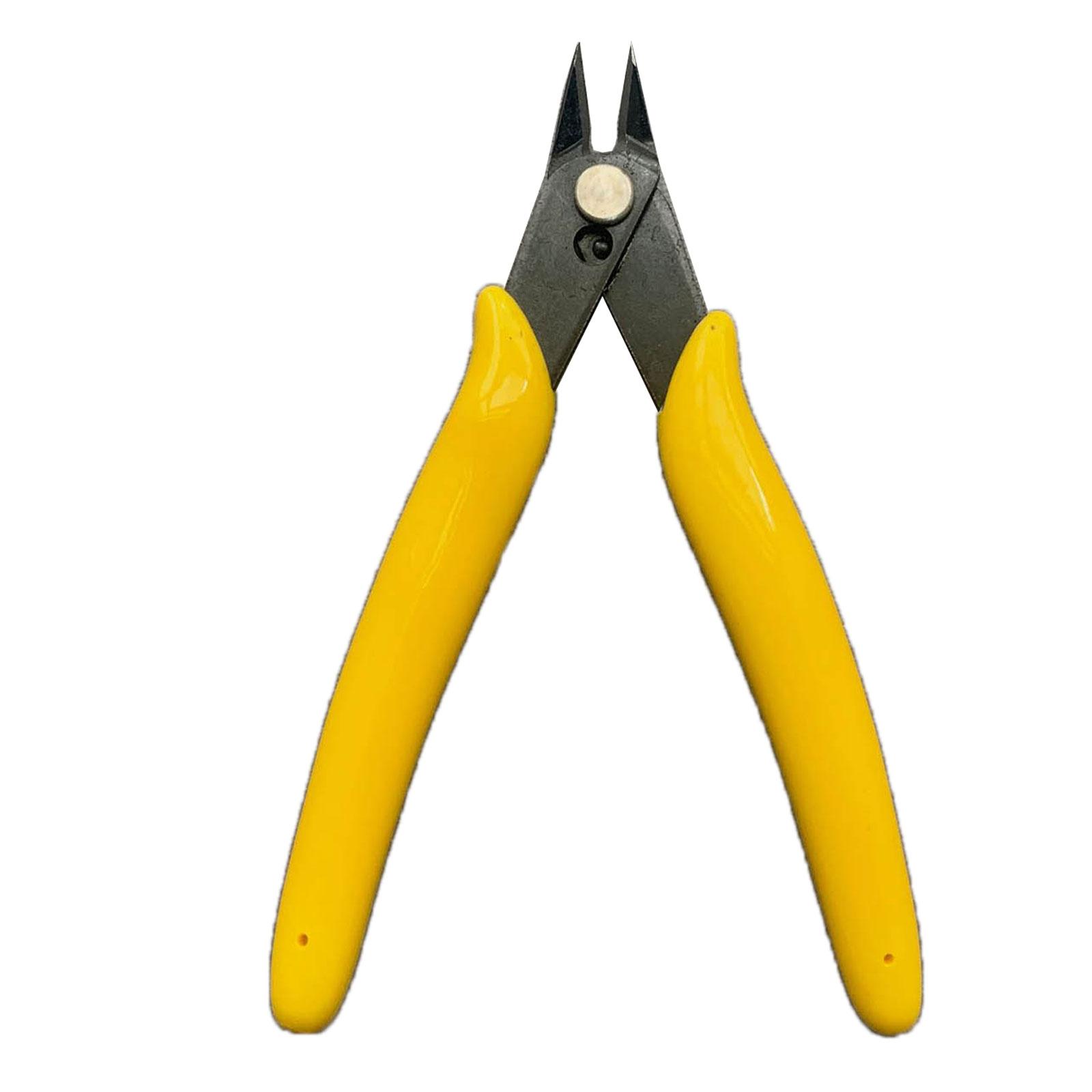 

Электроника, плоскогубцы, ювелирные инструменты, угловые плоскогубцы, железный материал, идеально подходящий для изготовления моделей и ювелирных изделий жёлтый