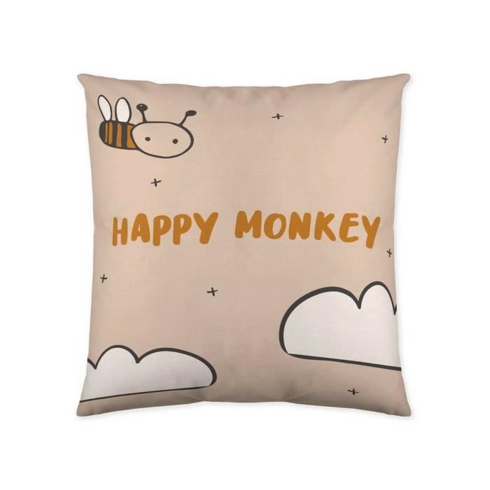 Housse de coussin popcorn scarf monkey (60 x 60 cm)