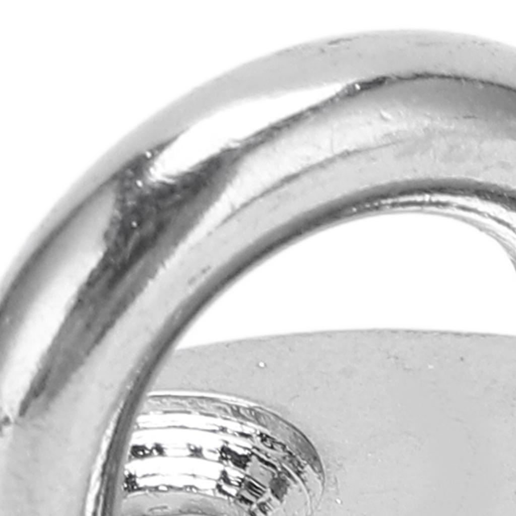 Pad Eye Plate U Hook Round Stainless Steel Heavy Duty Rustproof for Door Boat Hammock Home5MM