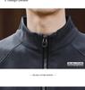 Ge Lan Lu Men's Retro Half-Zip Stand Collar Hoodie - Autumn/Winter Loose Casual Sports Jacket