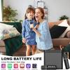 20W Powerful Wireless Portable Dual Microphone Bluetooth Sound Outdoor Family Party Karaoke Subwoofer Boom Box with 2 Microphone