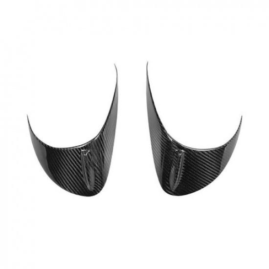 Carbon Fiber Rear Eyebrow Light Lamp Eyelid For Toyota GT86 Subaru BRZ 2012-